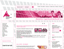 Tablet Screenshot of dibev.de